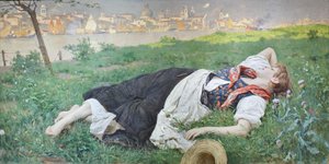 Dziki oset autorstwa Giuseppe Vizzotto Alberti