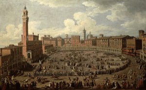Palio, Piazza del Campo, Siena