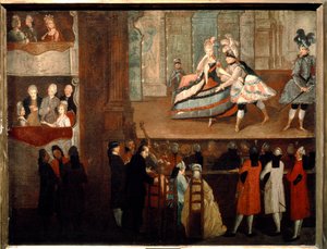Opera Serie, koniec XVIII wieku (olej) autorstwa Giuseppe de Albertis