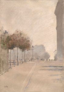 Widok na Paryż autorstwa Giuseppe de Nittis
