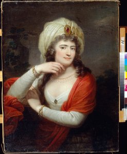 Portret Aleksandry Branickiej (z domu Engelhardt