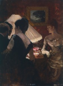 Wokół klosza autorstwa Giuseppe or Joseph de Nittis