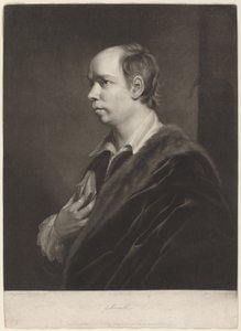 Oliver Goldsmith autorstwa Giuseppi Filippo Liberati Marchi after Sir Joshua Reynolds
