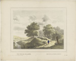 Une vue de Hollande / Holenderska twarz (tytuł na obiekcie) autorstwa Glenisson and Van Genechten