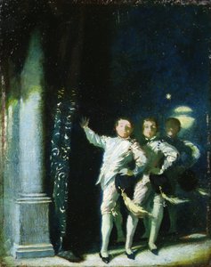 Caprice, taniec księżyca autorstwa Glyn Warren Philpot