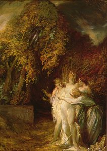 Diana i Acteon (olej na płótnie) autorstwa Glyn Warren Philpot