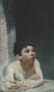 Mały Hiszpan, ok. 1930 r. 1909 (olej na płótnie) autorstwa Glyn Warren Philpot