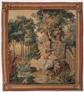 Flora i Zefir z Zestawu Metamorfoz Owidiusza, 1704-1731.