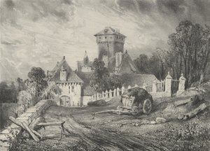 Zamek Pesteil w Polminhacu, 1832 r.