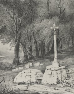 Krzyż na drodze z Clermont do Royal, 1831.
