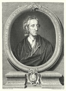 John Locke, angielski filozof (grafika) autorstwa Godfrey (after) Kneller