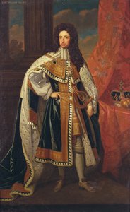 Król Wilhelm w szatach państwowych, ok. 1690 (olej na płótnie)