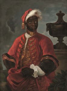 Portret dżentelmena w liberii (olej na płótnie) autorstwa Godfrey (follower of) Kneller