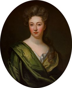 Portret Lady Diany Feilding (1659-1731), c.1679-1723 (olej na płótnie) autorstwa Godfrey (studio of) Kneller