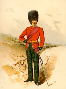 21. - Królewscy Fizylierzy Szkoci, 1890.