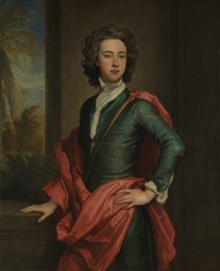 Charles Beauclerk 1670-1726, książę St. Albans, ca. 1690-95. autorstwa Godfrey Kneller
