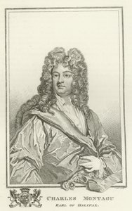 Charles Montagu, hrabia Halifax autorstwa Godfrey Kneller