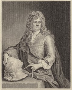 Szczerzący się Gibbons autorstwa Godfrey Kneller