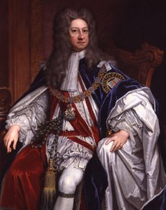 Król Jerzy I autorstwa Godfrey Kneller