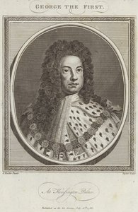 Król Jerzy I z Wielkiej Brytanii i Irlandii autorstwa Godfrey Kneller