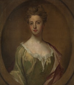 Lady Mary Berkeley, żona Thomasa Chambersa, ca. 1700. autorstwa Godfrey Kneller