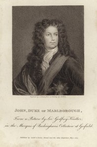 Portret Johna Churchilla, księcia Marlborough autorstwa Godfrey Kneller