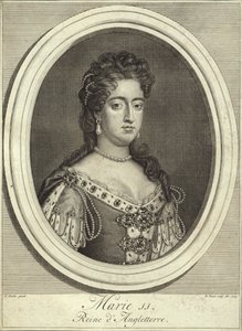 Portret królowej Marii II z Anglii, Szkocji i Irlandii autorstwa Godfrey Kneller