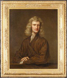 Portret sir Izaaka Newtona