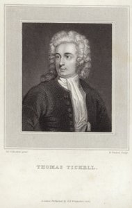 Portret Thomasa Tickella autorstwa Godfrey Kneller