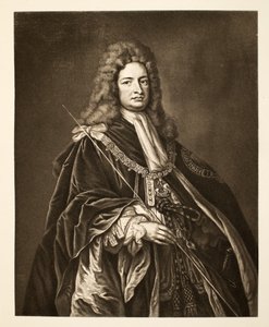 Robert Harley, hrabia Oksfordu, wyd. 1902 (kolotyp) autorstwa Godfrey Kneller