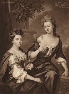 Sarah Księżna Marlborough i Lady Fitzharding autorstwa Godfrey Kneller