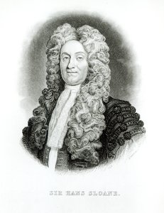 Sir Hans Sloane (1660-1753) rycina wykonana przez Williama Home Lizarsa (1788-1859) do pamiętnika Sloane