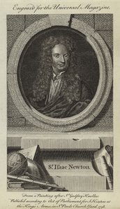 Sir Isaac Newton autorstwa Godfrey Kneller