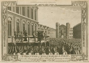Egzekucja króla Karola I przed Bankietowym Domem, Whitehall, 30 stycznia 1649 r.