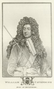 William Cavendish, książę Devonshire autorstwa Godfrey Kneller