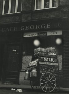 Londyńska scena uliczna 1950
