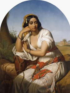 Beduinka, 1848 autorstwa Godfried Guffens