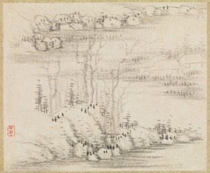 Krajobrazy i drzewa, ca. 1679.