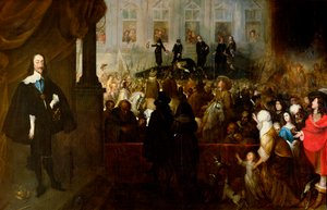 Egzekucja Karola I (1600-49) w Whitehall, 30 stycznia 1649