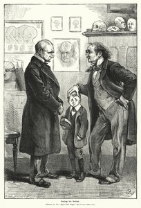 Czując jego guzy (grawerunek) autorstwa Gordon Frederick (after) Browne