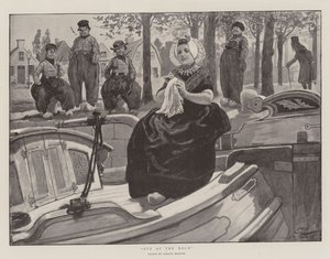 Ewa za sterem autorstwa Gordon Frederick Browne