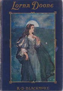 Projekt okładki przedniej, z publikacji Lorna Doone. autorstwa W & R Chambers Ltd autorstwa Gordon Frederick Browne