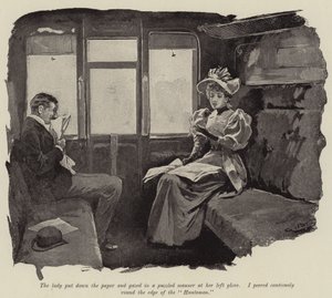 Ilustracja do „Tylko opowiadania”, autorstwa Arthura Hughes autorstwa Gordon Frederick Browne