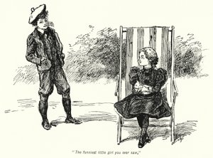 Ilustracja do Historii Poszukiwaczy Skarbów autorstwa E Nesbita (lito) autorstwa Gordon Frederick Browne