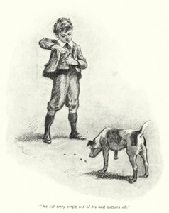 Ilustracja do Historii Poszukiwaczy Skarbów autorstwa E Nesbita (lito) autorstwa Gordon Frederick Browne