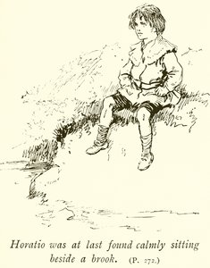 Nelson jako chłopiec autorstwa Gordon Frederick Browne
