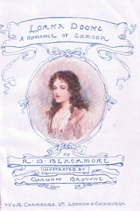Strona tytułowa, z publikacji Lorna Doone autorstwa W & R Chambers Ltd autorstwa Gordon Frederick Browne