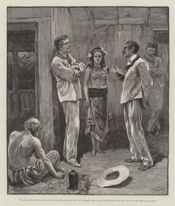 Uma, czyli plaża Falesa, Robert Louis Stevenson autorstwa Gordon Frederick Browne