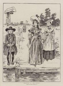 Czekam na promie autorstwa Gordon Frederick Browne