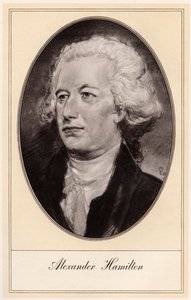 Alexander Hamilton, polityk amerykański, początek XX wieku.